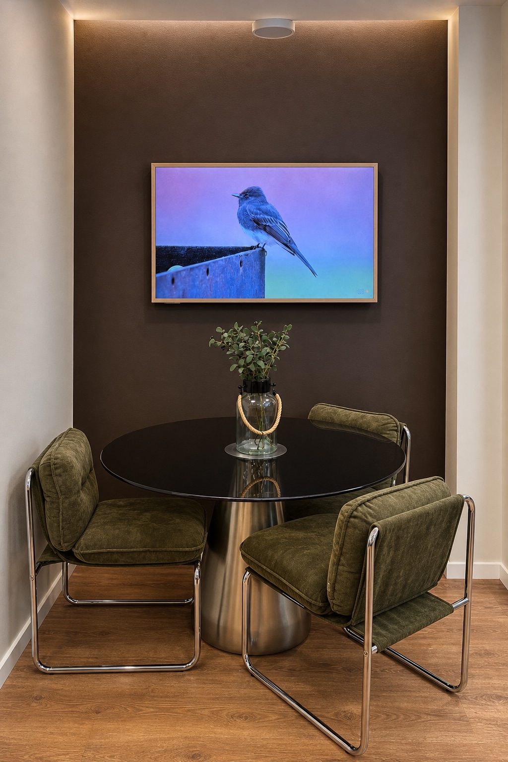 Mesa de reuniones y asesoramiento del estudio de interiorismo NOVOGAR